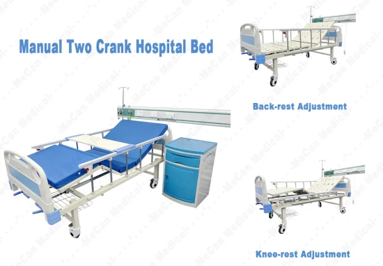 Medizinische Krankenhausmöbel Medizinisches Intensivbett für Patienten mit 3 und 5 Funktionen, elektrisches Krankenpflegebett